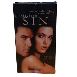 Original sin VHS video tape